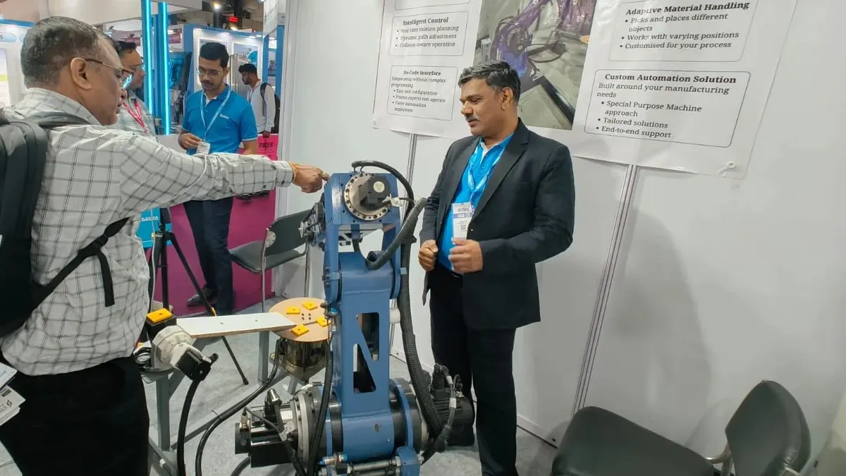 The Qnion stall at Automation Expo 2026